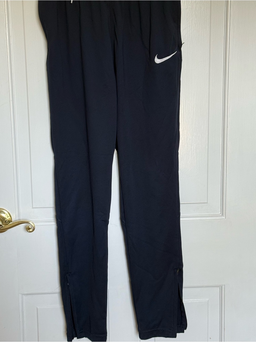 Nike Navy Kids' Athletic Soccer Joggers Size XL - Measurements in pictures